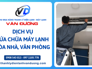 Dịch vụ sửa chữa máy lạnh cho tòa nhà, văn phòng - tiết kiệm thời gian và chi phí cho khách hàng