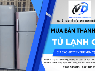 Địa chỉ chuyên mua bán thanh lý tủ lạnh cũ giá cao tại TP.HCM