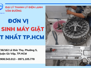 TOP 5 đơn vị vệ sinh máy giặt tốt nhất tại TP.HCM