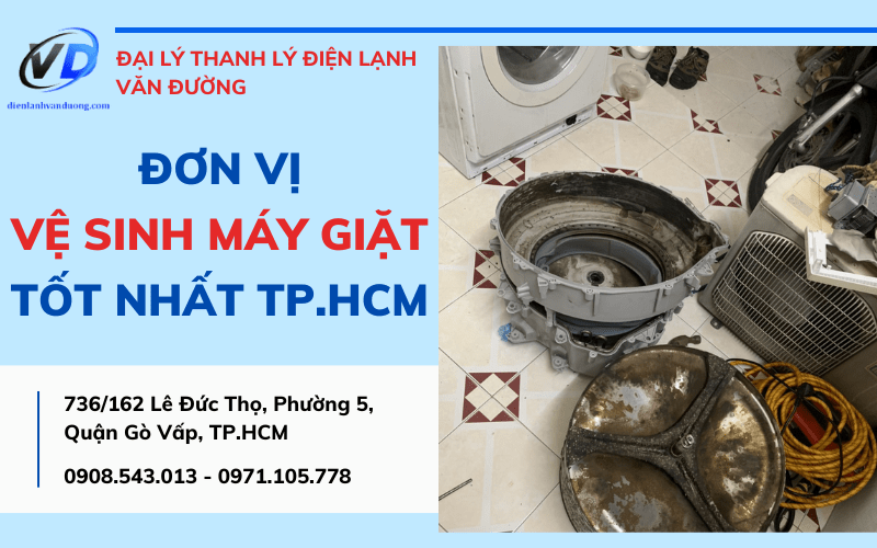 vệ sinh máy giặt