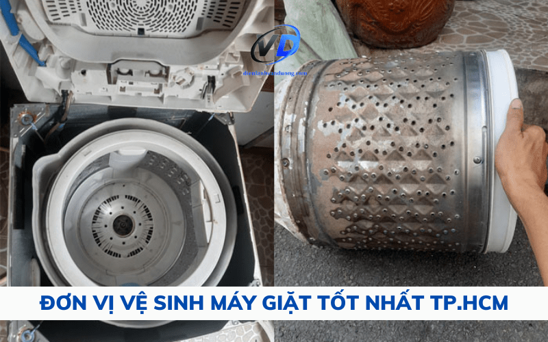 vệ sinh máy giặt