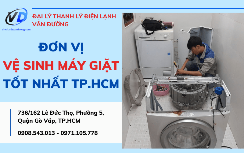 vệ sinh máy giặt