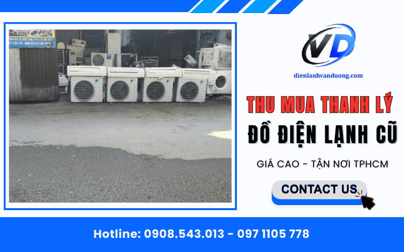 thu mua thanh lý đồ điện lạnh cũ