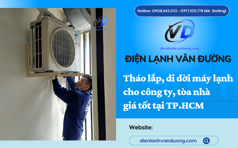 tháo lắp di dời máy lạnh