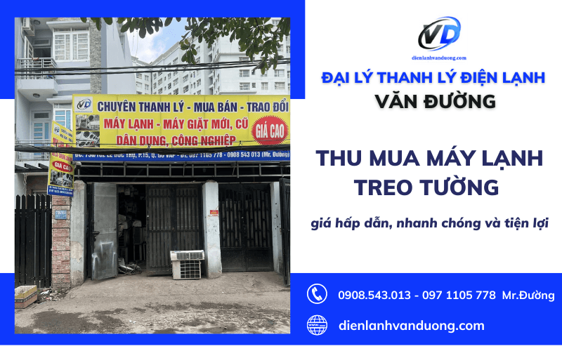 thu mua máy lạnh treo tường