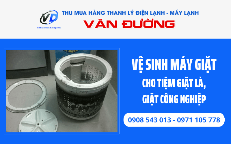vệ sinh máy giặt