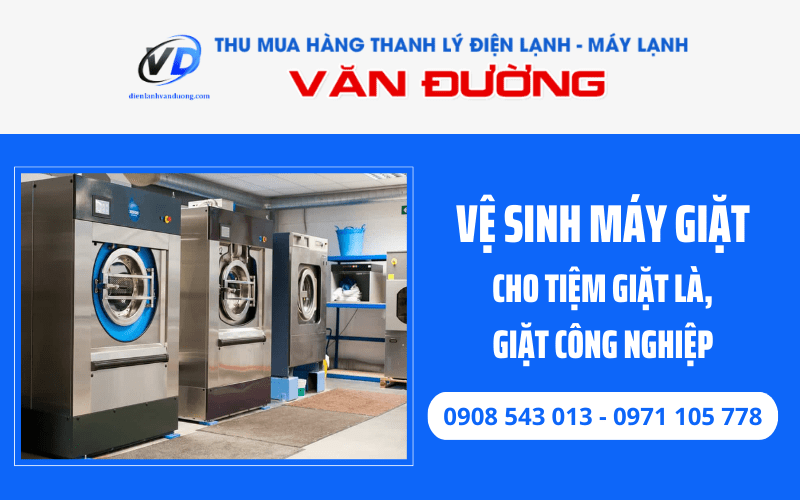 vệ sinh máy giặt