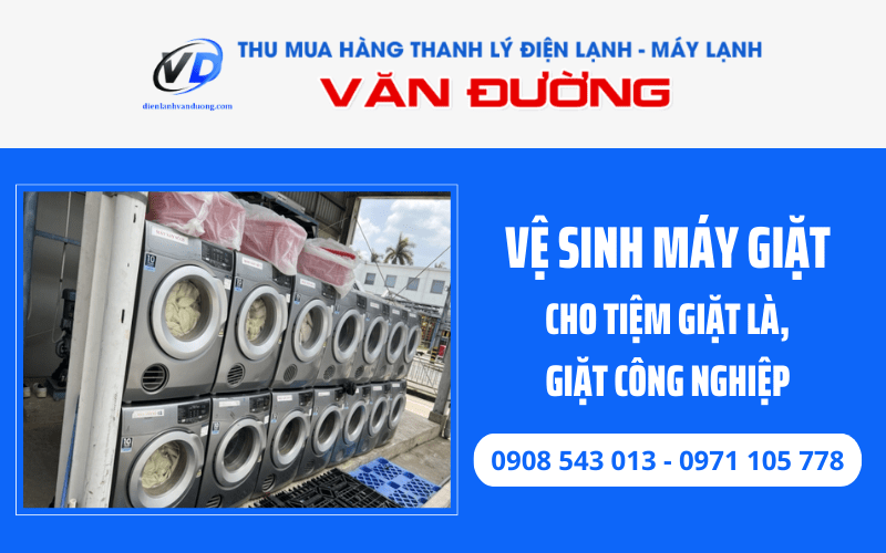 vệ sinh máy giặt