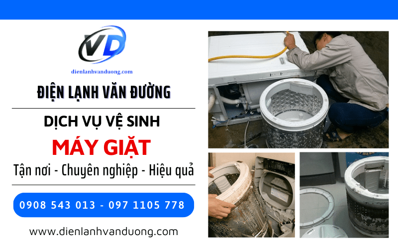 dịch vụ vệ sinh máy giặt