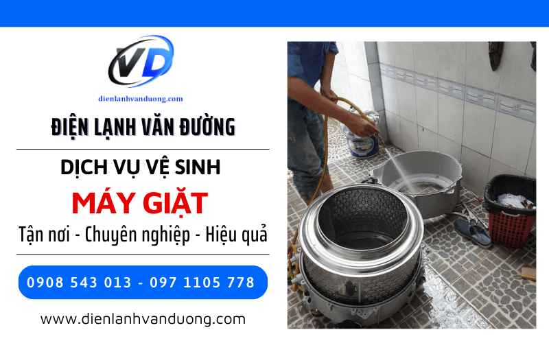 dịch vụ vệ sinh máy giặt