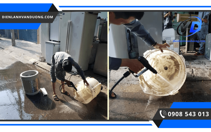 dịch vụ vệ sinh máy giặt